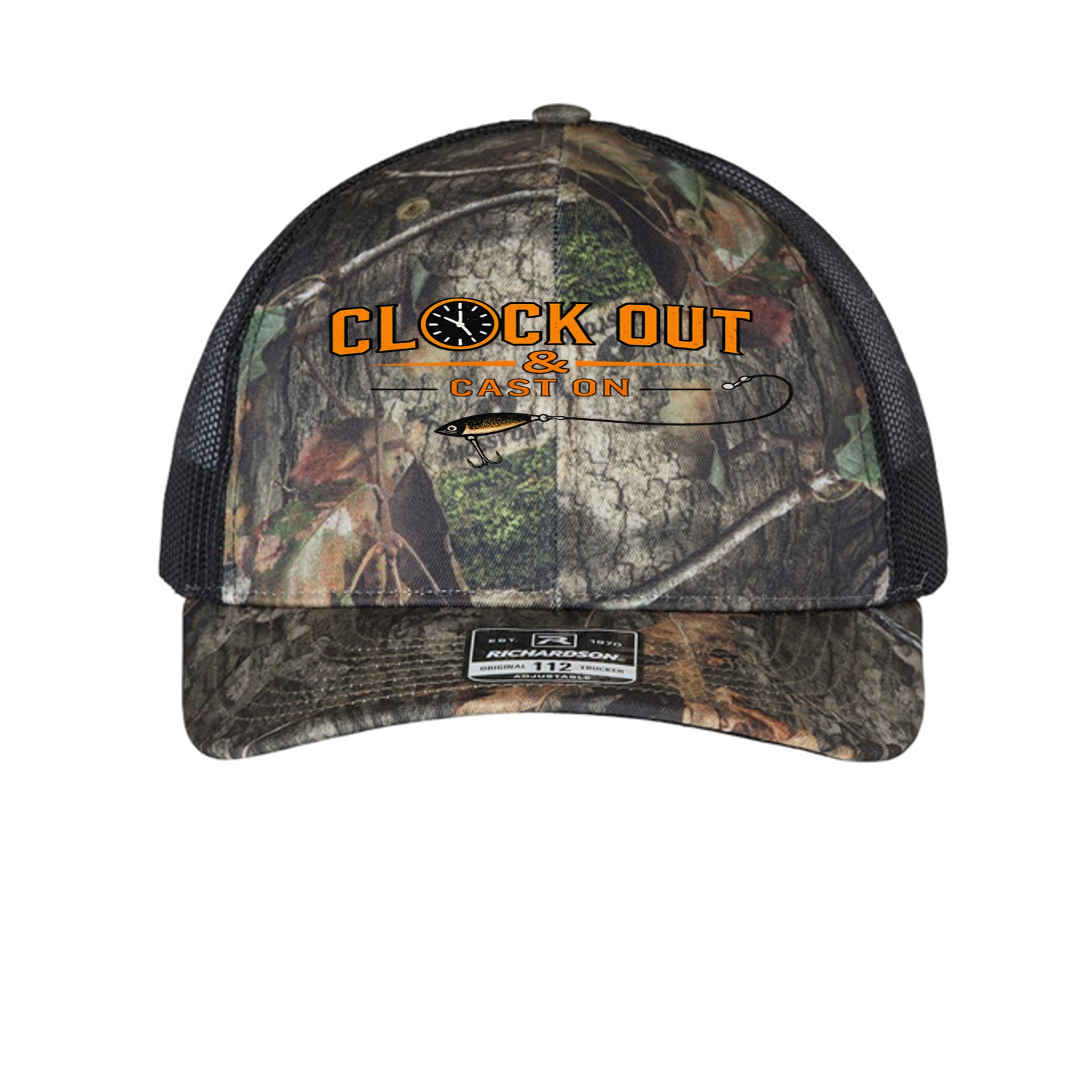 Mossy Oak Country DNA/ Black - 112P - FRONT